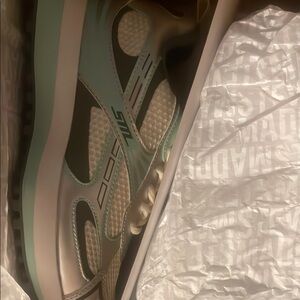 Stylish Sneakers in Mint and Cream Steve Madden cyclone .